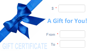 Our Ecommerce suite is packed with features - like Gift Certificates!